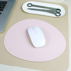 Tapis de souris minimaliste de style japonais et coréen, petite taille, pour la maison, le bureau, le dortoir des étudiants, en cuir PU, double face - Product Image 2
