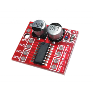 Módulo de controlador de Motor de CC L298N, puente Dual <span class=keywords><strong>H</strong></span>, Mini Módulo de accionamiento de Motor paso a paso Dual 2.5A, velocidad PWM de inversión de dos canales - Product Image 2