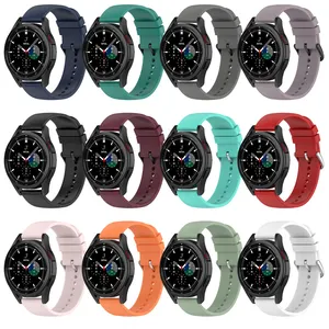 สายนาฬิกา22มม. 20มม.,สายซิลิโคนสำหรับ Samsung Galaxy Watch