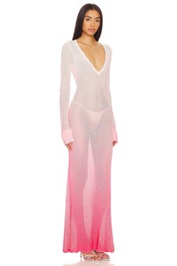 Blusa <span class=keywords><strong>da</strong></span> <span class=keywords><strong>sera</strong></span> Slim a trapezio <span class=keywords><strong>da</strong></span> donna lunga fino al pavimento - Product Image 4