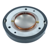 Diaphragmes de remplacement pour tweeter à compression 34 mm, avec bobine vocale CCAW et diaphragme en titane pour haut-parleur audio