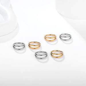 Anillos Dobles de Titanio para la Nariz, Calibre 16G, Aro PVD para Tragus, Daith, Rook, Concha, Hélix, Cartílago, Piercing de Nariz, Joyería para Septum, Clicker - Product Image 5