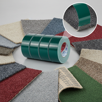 Ruban adhésif acrylique haute résistance pour tapis et moquettes, fixation antidérapante, installation au sol, matériau PE