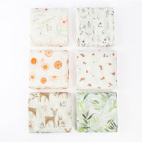 Couverture pour nouveau-né et tout-petit en coton et bambou de qualité supérieure, douce, respirante, couverture pour bébé, cadeau pour bébé