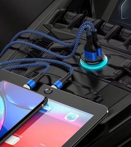 Portable 3.1A 15W Car Phone Charger 2 Port USB Car Charger QC3.0 Dual USB Car Charger - Product Image 6