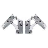 Nouvel accessoire marin : Charnière de base de siège en acier inoxydable argenté, poli miroir, réglable et pliable, pour piédestal de siège de bateau et yacht