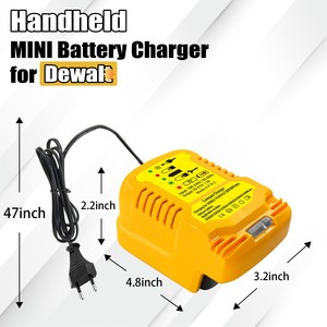 Chargeur <span class=keywords><strong>URUN</strong></span> DCB105 pour Dewalt Remplacement pour batterie DEW Compatible avec batterie au lithium 20V 60V Max pour DCB200 DCB204 DCB606 - Product Image 2