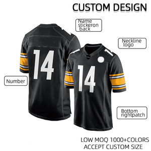 Pantalones Deportivos con Protección, Camisetas de Fútbol Americano con Logotipo Personalizado, Camiseta de <span class=keywords><strong>Rugby</strong></span> Americana para <span class=keywords><strong>Hombre</strong></span> - Product Image 2