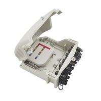 Boîtier FTTH extérieur IP65 16 cœurs, boîtier de terminaison fibre optique FTTH, boîtier de distribution fibre optique, séparateur de fibre optique