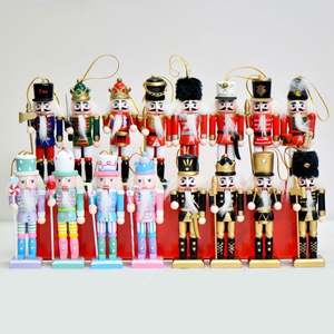 Suministros de Decoración Navideña, Nuevo Stock, Juego de Cascanueces de 13 cm, Decoraciones Navideñas 2025 - Product Image 5