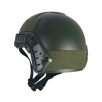 Casque de vélo de montagne tactique rapide de type MH en ABS - Léger 510g, protection personnelle, logo personnalisable, équipement d'entraînement en plein air