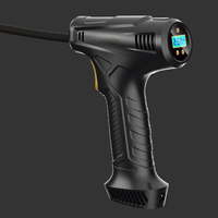 Pompe à air sans fil avec écran numérique 4000mAh, cylindre de 17 mm, ABS, compresseur de voiture portable, électrique, rechargeable par USB, puissance 80W, 25L/min