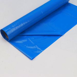 Film PVC transparent écologique, logo personnalisé, imperméable, poncho de pluie jetable, matière première anti-UV, recyclable - Product Image 1