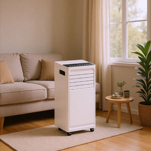 <span class=keywords><strong>Climatiseur</strong></span> <span class=keywords><strong>mobile</strong></span> électrique à économie d'énergie 5000 Btu R410A pour la maison et le bureau, refroidissement de l'air - Product Image 3