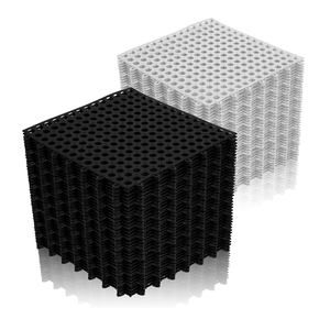 Alfombrilla modular entrelazada suave antideslizante 12 "* 12" blanca - Product Image 1