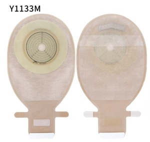 Yeni Tek Parça Kolostomi Torbası Fabrikadan Doğrudan İleostomi <span class=keywords><strong>Stoma</strong></span> Bakım Ostomi Torbası Kolostomi Torbası - Product Image 1
