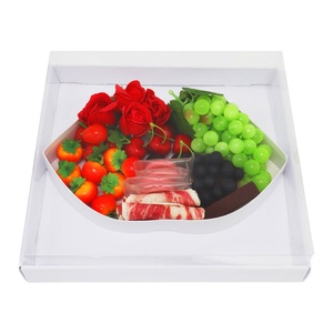 Boîte en carton pour charcuterie et friandises, en forme de lèvres, avec couvercle, pour la fête des mères et la Saint-Valentin - Product Image 6
