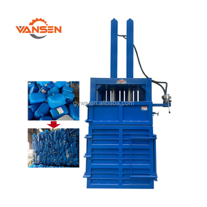 Presse à balles verticale hydraulique pour déchets de carton, boîtes en carton, papier et carton usagé - Product Image 1