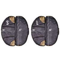 Sac à dos pour arc recurve de tir à l'arc en plein air avec fonctions imperméables et antivol, sac pour arc démontable et tube à flèches en plastique