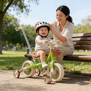 Vélo en promotion pour <span class=keywords><strong>maman</strong></span> et bébé, vélo à pédales sécurisé pour enfants, sports de plein air, activités familiales - Product Image 4