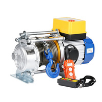 Palans électriques 2T en aluminium, 220V, machine de levage robuste, grande capacité de charge, mini palan électrique pour la manutention des marchandises en usine
