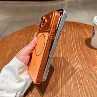 Coque de téléphone intelligente magnétique sans fil en PC rigide, tendance 2026, avec protection d'appareil photo, pour iPhone 13 14 15 16 17 Pro Max