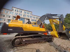 Kullanılan Volvo ekskavatörler 480 EC480DL EC360BL EC460BL EC140BLC EC140 DL EC210 B 48ton büyük hidrolik paletli ekskavatör satılık