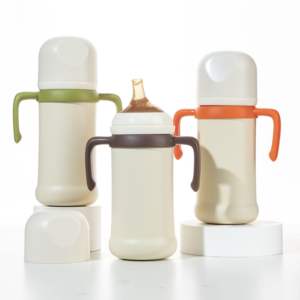 <span class=keywords><strong>Biberon</strong></span> en acier inoxydable 316 3-en-1 isotherme avec paille et bec verseur Portable anti-chute de qualité alimentaire - Product Image 1