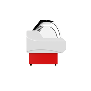 Réfrigérateur de viande fraîche de supermarché porte en verre vitrine de réfrigération congélateur vertical d'affichage pour boucher - Product Image 4