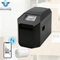 Nouvelle imprimante d'étiquettes thermiques de bureau 80 mm 300 DPI, machine à autocollants sans fil, imprimante de facturation haute vitesse