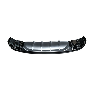 Vendita calda di fabbrica kit carrozzeria parti argento nero labbro posteriore 2018 diffusore spoiler per Hyundai sesta generazione Elantra 2016-2018 - Product Image 2