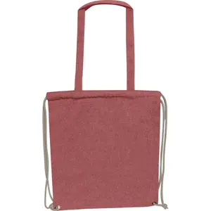 Sac de courses en coton recyclé, merchandising durable - Product Image 2