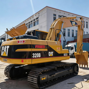 Excavadora de cadenas Caterpillar CAT320B usada, en estado original, pocas horas de trabajo, rentable, con abundantes repuestos. - Product Image 4