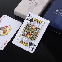 Cartes à Jouer Personnalisées 100% PVC, Impression Publicitaire 54 Cartes, Durables, Écologiques, pour Usage Familial