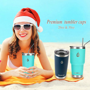 Vaso Térmico de Acero Inoxidable de 20oz con Tapa Deslizante y Logotipo Personalizado, Taza Térmica, Taza de Viaje Aislada de 30oz, Mantiene Bebidas Frías y Calientes - Product Image 2