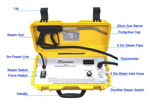 Equipo Eléctrico <span class=keywords><strong>de</strong></span> <span class=keywords><strong>Lavado</strong></span> <span class=keywords><strong>de</strong></span> Autos <span class=keywords><strong>de</strong></span> Alta Presión <span class=keywords><strong>con</strong></span> <span class=keywords><strong>Vapor</strong></span> <span class=keywords><strong>Seco</strong></span> a Alta Temperatura, Limpiador Conveniente para Interiores <span class=keywords><strong>de</strong></span> Coche y Aire Acondicionado - Product Image 4