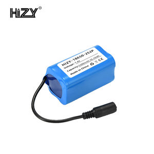 מכירה חמה 2s2p 18650 <span class=keywords><strong>7.4v</strong></span> <span class=keywords><strong>5200mah</strong></span> סוללת ליתיום יון גלילית עם pcb ומחבר קיבולת גבוהה עבור התקני חשמל - Product Image 1