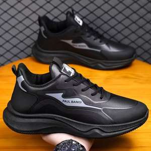 Zapatos Deportivos Casuales Transpirables para Hombre, Nuevo Estilo de Verano, Ligeros, de Dos Tonos, de Caña Baja, Cómodos para Caminar - Product Image 1