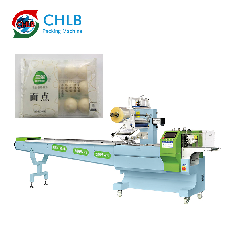 CB-500S Food packaging machine with tray burger bun packaging machine bread bun manual packaging machine