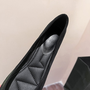 Escarpins plats respirants à talon bas de 3 cm pour femmes, à bout pointu, pour le bureau, l'été, l'automne, décontractés, à enfiler - Product Image 6