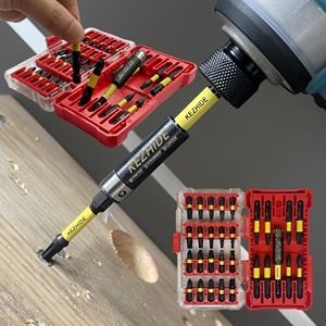 Jeu d'embouts de tournevis Kezhide, 25 pièces, embout magnétique à changement rapide pour perceuse électrique - Product Image 1
