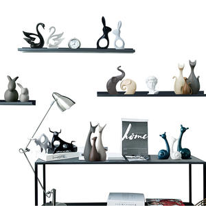 Nouvelles figurines d'<span class=keywords><strong>animaux</strong></span> en céramique Art Déco au design moderne 2026, sculpture décorative pour la maison - Product Image 5