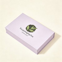 Cajas de Embalaje Personalizables para Café, Té y Bebidas, con Ranuras, Laminado Brillante/Mate, Estampado, Recubrimiento UV, Cartón Reciclable y Duradero