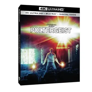 Poltergeist (4K Ultra HD + Blu-ray + Digital) [4K UHD] Filme DVD Box Set TV Show Film Fabricante Fábrica Fornecimento Disco Vendedor