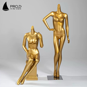 Présentoir de <span class=keywords><strong>mannequin</strong></span> de sous-vêtements Pro D Golden pour soutiens-gorge et culottes pour femmes - Product Image 4