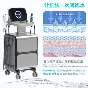 Appareil de rajeunissement facial à oxygène Hydra Beauty de haute qualité, nouvelle génération, pour resserrer la peau, hydrater, chambre hyperbare, machine <span class=keywords><strong>hydro</strong></span>. - Product Image 5
