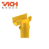 Vichnet 120mm Goulotte de gestion de câbles pour salle informatique, guide de câbles à fibre optique, conduit de guidage de fibre optique