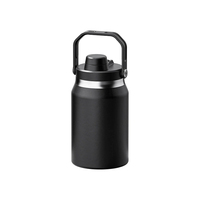 Seau à glace isotherme en acier inoxydable à double paroi de 40 oz/54 oz pour l'extérieur avec couvercles pour tube à glace