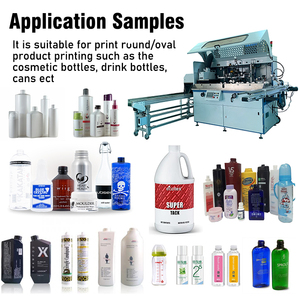 Impresora de pantalla de botella de agua automática de marca LC, máquina de serigrafía cilíndrica para tarros, tubos, contenedores, cartuchos, tazas - Product Image 3