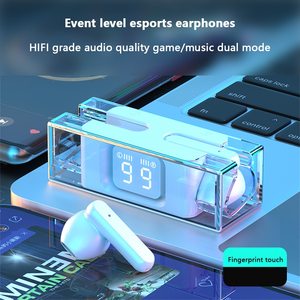 Kích Thước Nhỏ New TWS Ngủ Tai Nghe Không Dây Tai Nghe Độ trễ Thấp Trong Tai Trong Suốt Earbuds Cho Tất Cả Các Điện Thoại Di Động - Product Image 3